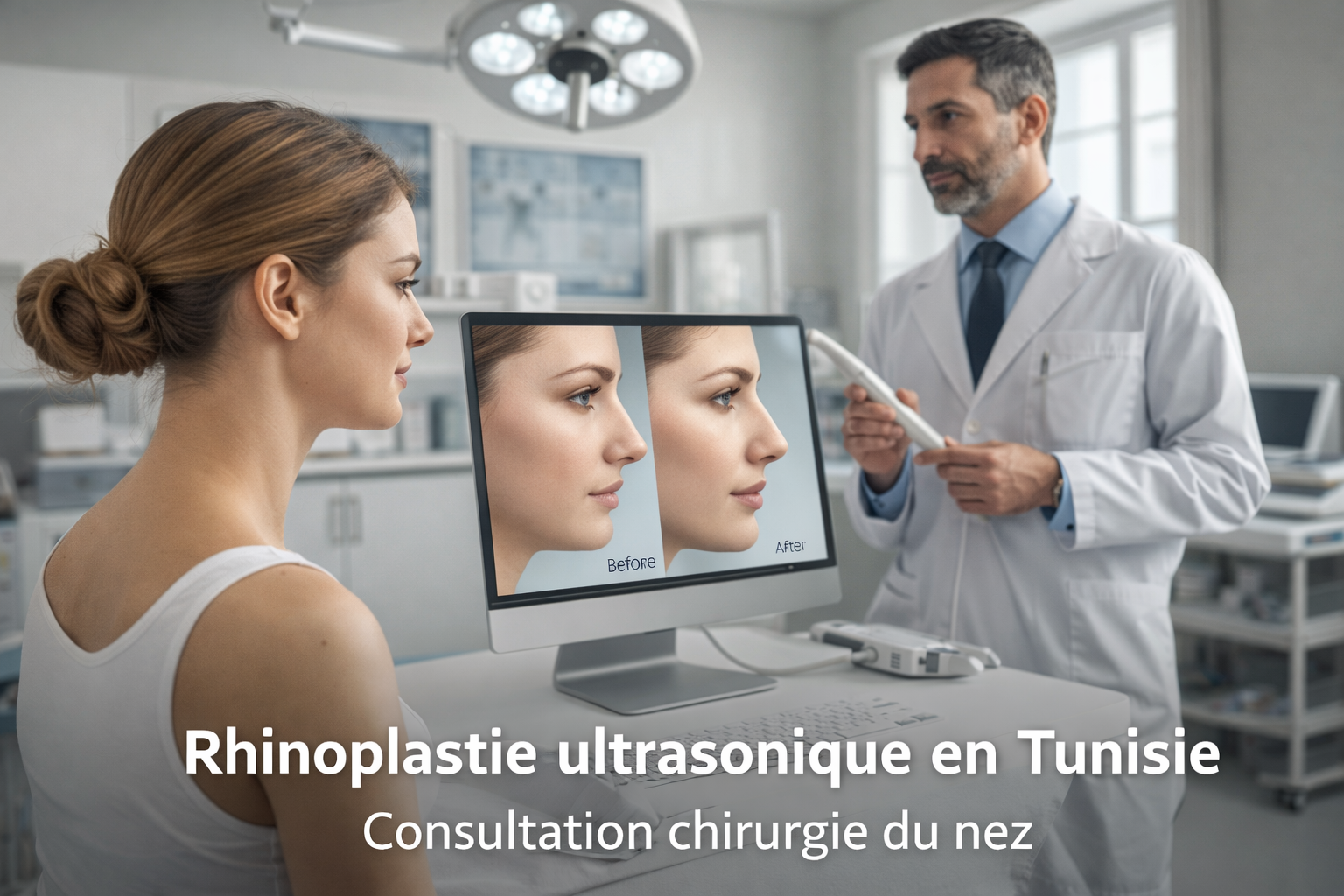 Rhinoplastie Ultrasonique en Tunisie : Une Révolution pour Remodeler le Nez avec Précision