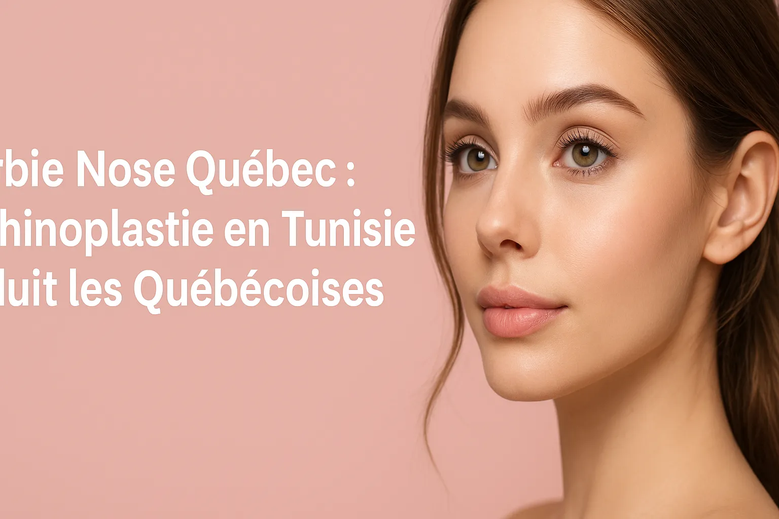Barbie Nose au Québec : Pourquoi de plus en plus de femmes choisissent la rhinoplastie en Tunisie