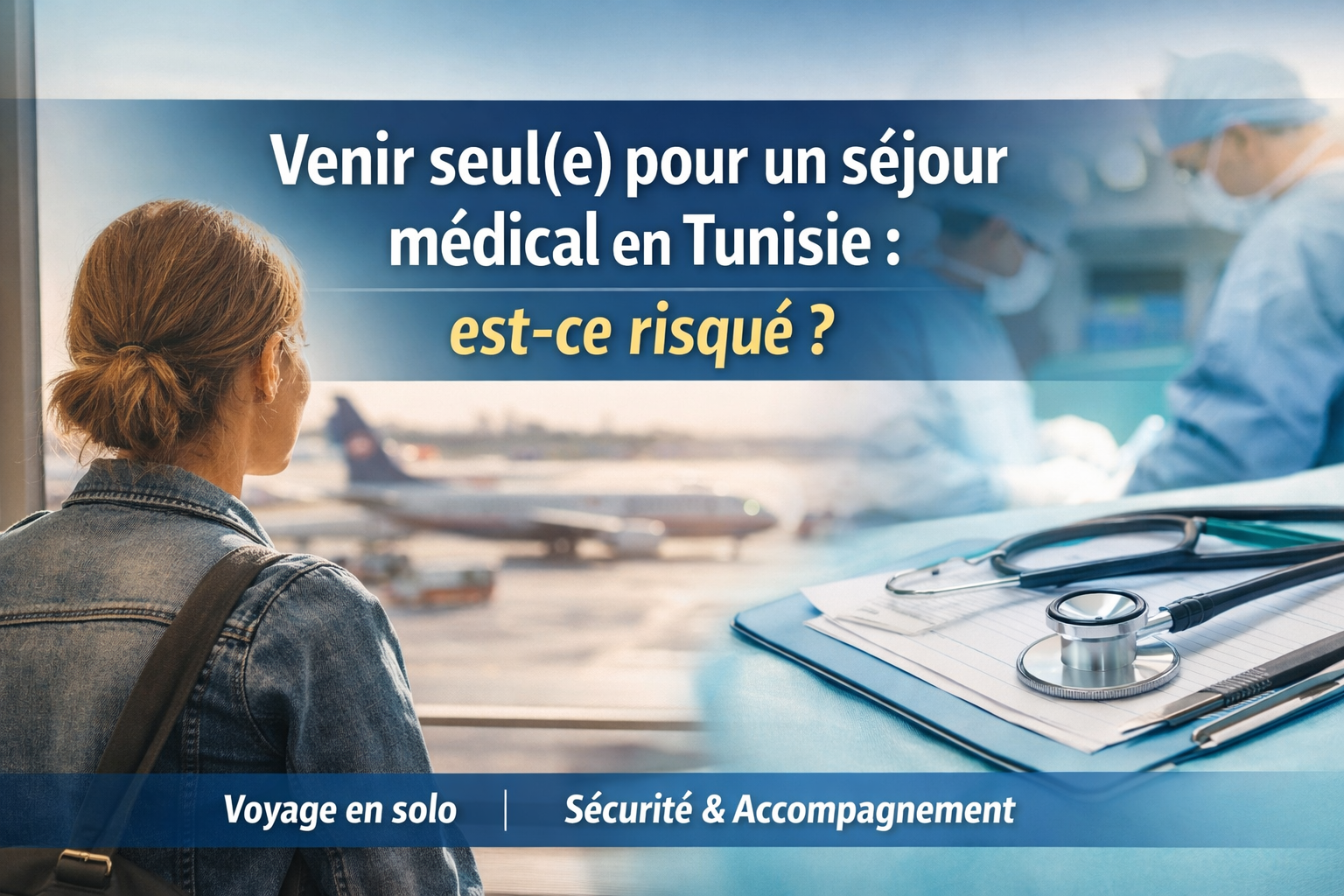 Est-ce risqué de venir seul(e) pour un séjour médical en Tunisie ?