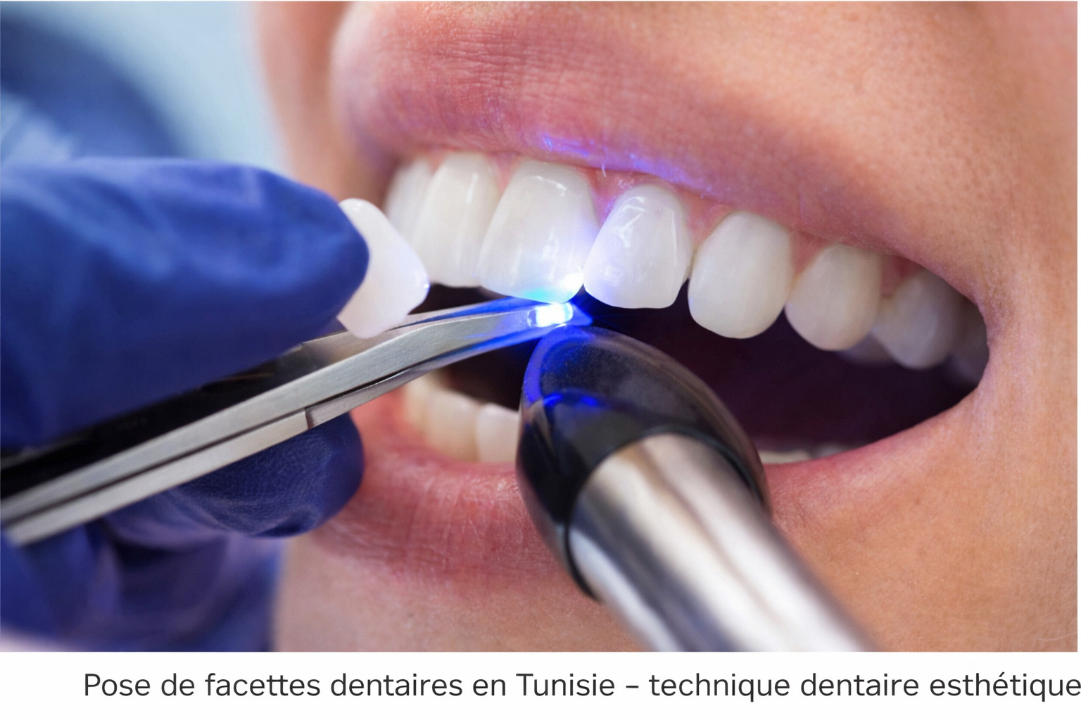 Résultat blanchiment dentaire en Tunisie – dents plus blanches après traitement en clinique