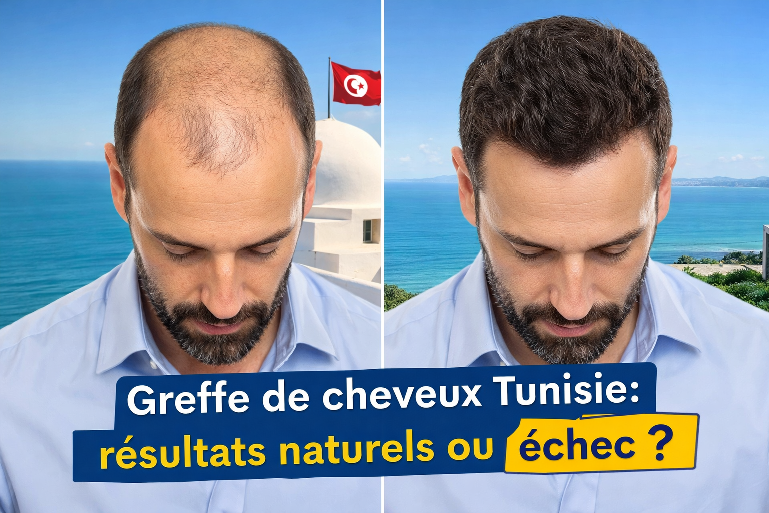 Greffe de cheveux en Tunisie : résultats naturels ou échec ?